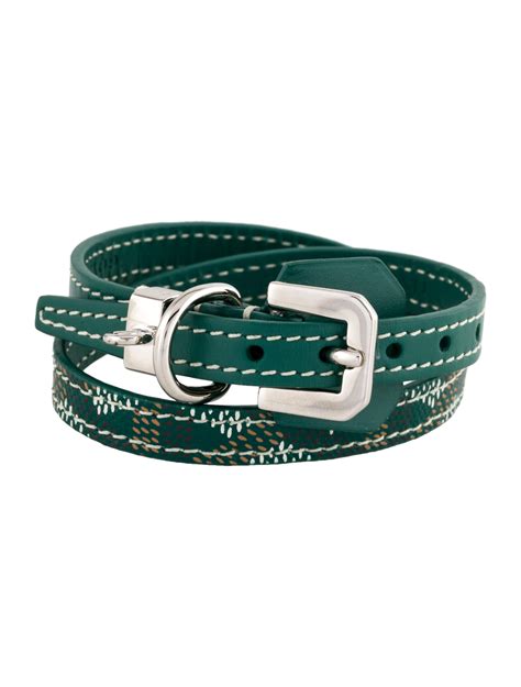 goyard leather wrap bracelet|Goyard edmond bracelets.